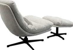 KARE Design Poltrona girevole + sgabello Columbia - KARE></noscript> Poltrone