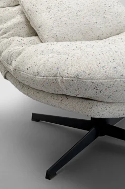 KARE Design Poltrona girevole + sgabello Columbia - KARE></noscript> Poltrone