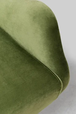 KARE Design Poltrona girevole Bellissima velluto verde - KARE></noscript> Poltrone