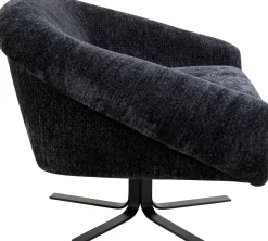 KARE Design Poltrona girevole Ciao Midnight - KARE> Poltrone