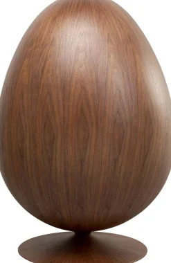 KARE Design Poltrona girevole Eye Ball noce - KARE> Poltrone