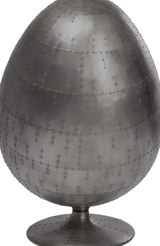 KARE Design Poltrona girevole Eye Ball Grafite - KARE> Poltrone