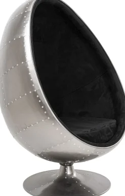 KARE Design Poltrona girevole Eye Ball Grafite - KARE></noscript> Poltrone
