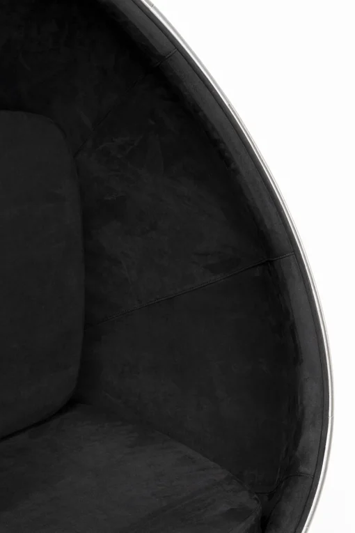 KARE Design Poltrona girevole Eye Ball Grafite - KARE> Poltrone
