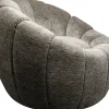 KARE Design Poltrona girevole Fiori Grigio - KARE> Poltrone