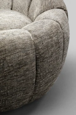 KARE Design Poltrona girevole Fiori Grigio - KARE></noscript> Poltrone