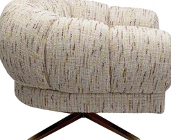 KARE Design Poltrona girevole Janno Beige - KARE> Poltrone