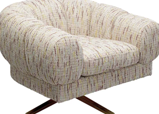 KARE Design Poltrona girevole Janno Beige - KARE> Poltrone