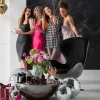 KARE Design Poltrona girevole Lounge Black Grafite - KARE> Poltrone