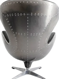 KARE Design Poltrona girevole Lounge Black Grafite - KARE></noscript> Poltrone