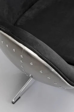 KARE Design Poltrona girevole Lounge Black Grafite - KARE></noscript> Poltrone