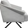 KARE Design Poltrona girevole Milo Beige - KARE> Poltrone