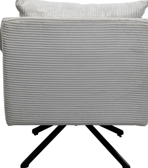 KARE Design Poltrona girevole Milo Beige - KARE> Poltrone