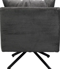 KARE Design Poltrona girevole Milo Grigio - KARE></noscript> Poltrone