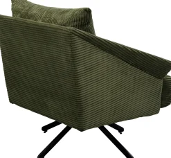 KARE Design Poltrona girevole Milo Verde - KARE> Poltrone