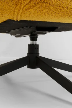 KARE Design Poltrona Girevole Mimi Giallo - KARE></noscript> Poltrone