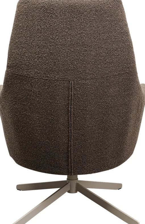 KARE Design Poltrona girevole Mimi grigio - KARE> Poltrone