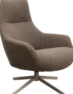 KARE Design Poltrona girevole Mimi grigio - KARE></noscript> Poltrone