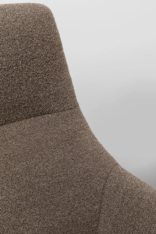 KARE Design Poltrona girevole Mimi grigio - KARE> Poltrone