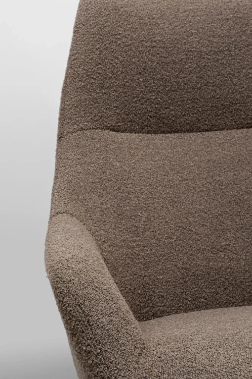 KARE Design Poltrona girevole Mimi grigio - KARE> Poltrone