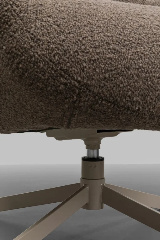 KARE Design Poltrona girevole Mimi grigio - KARE> Poltrone
