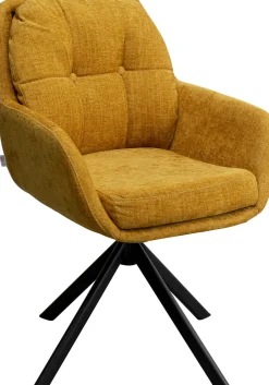 KARE Design Poltrona girevole Molly giallo - KARE></noscript> Sedie