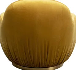 KARE Design Poltrona girevole Nube Giallo - KARE></noscript> Poltrone