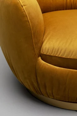 KARE Design Poltrona girevole Nube Giallo - KARE></noscript> Poltrone