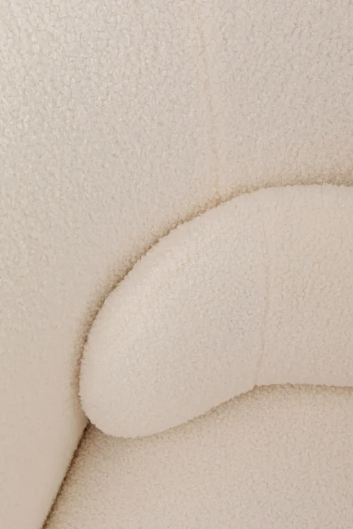KARE Design Poltrona girevole Orion bianco - KARE> Poltrone