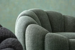 KARE Design Poltrona girevole Peppo Bloom Melange Verde - KARE></noscript> Poltrone