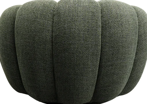 KARE Design Poltrona girevole Peppo Bloom Melange Verde - KARE> Poltrone
