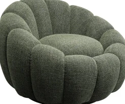 KARE Design Poltrona girevole Peppo Bloom Melange Verde - KARE></noscript> Poltrone