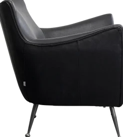 KARE Design Poltrona Goldfinger Nera - KARE> Poltrone