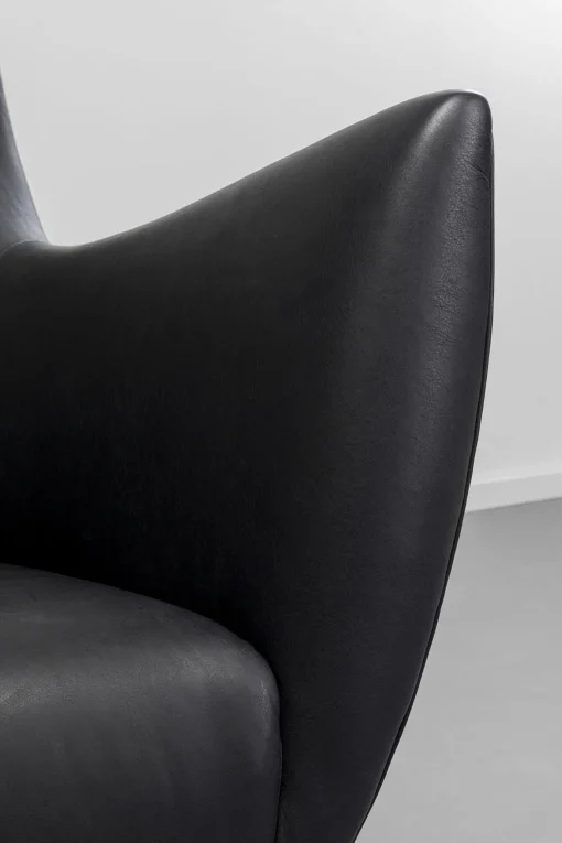 KARE Design Poltrona Goldfinger Nera - KARE> Poltrone