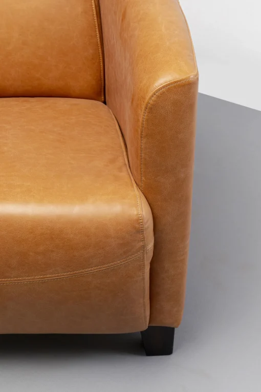 KARE Design Poltrona Lounge Cigar Pelle Marrone Chiaro - KARE> Poltrone