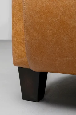 KARE Design Poltrona Lounge Cigar Pelle Marrone Chiaro - KARE></noscript> Poltrone