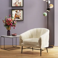 KARE Design Poltrona Marylin bianco - KARE> Poltrone