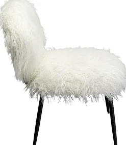 KARE Design Poltrona Pelo Bianco - KARE> Poltrone