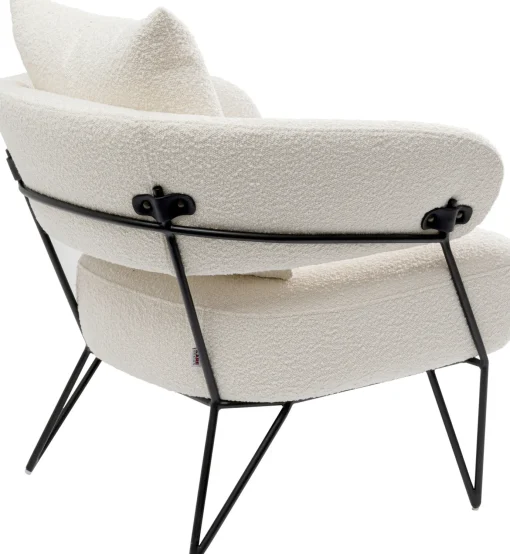 KARE Design Poltrona Peppo bianco - KARE> Poltrone