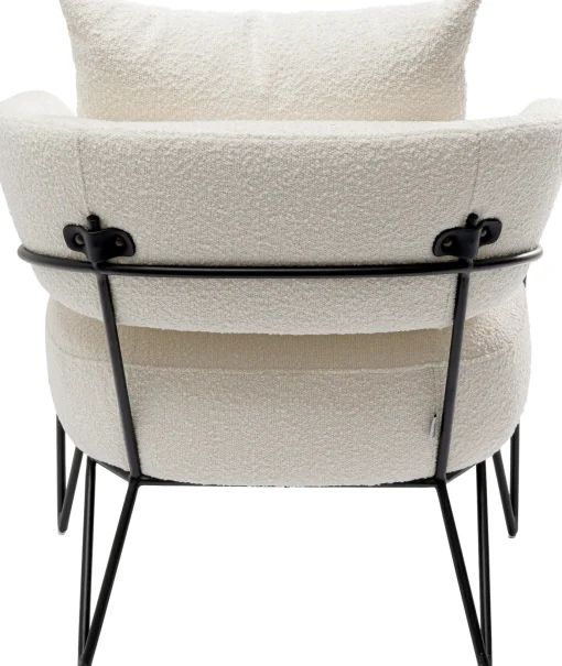 KARE Design Poltrona Peppo bianco - KARE> Poltrone