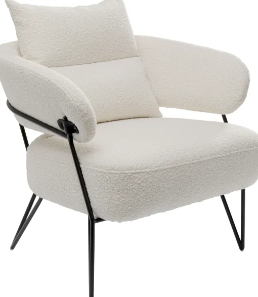KARE Design Poltrona Peppo bianco - KARE> Poltrone