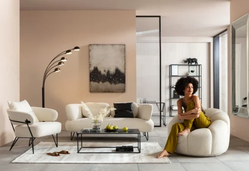 KARE Design Poltrona Peppo bianco - KARE> Poltrone