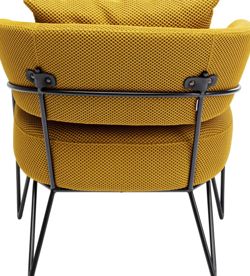 KARE Design Poltrona Peppo giallo - KARE> Poltrone