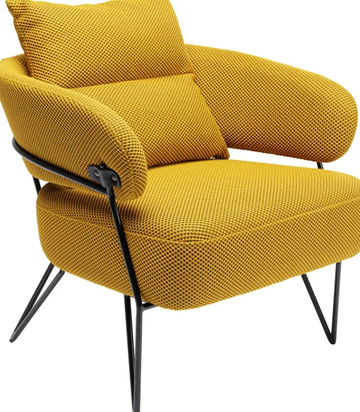 KARE Design Poltrona Peppo giallo - KARE> Poltrone