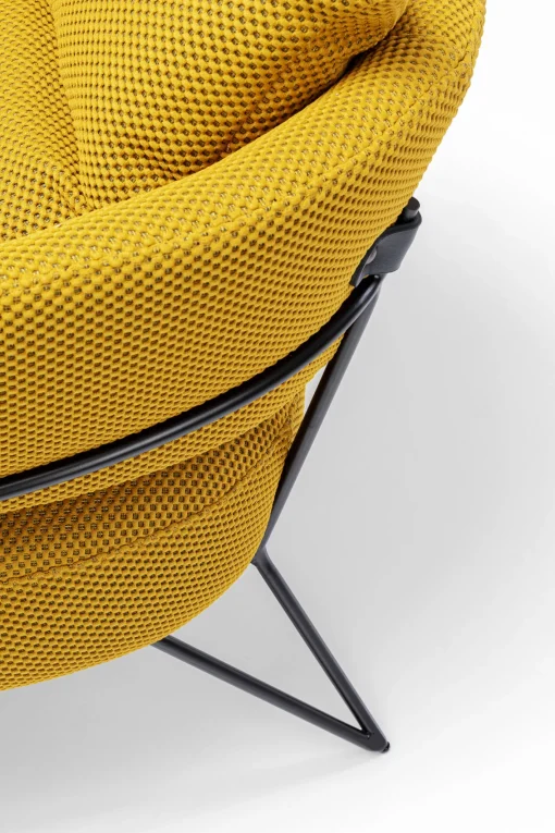 KARE Design Poltrona Peppo giallo - KARE> Poltrone