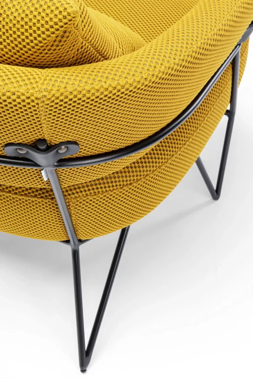 KARE Design Poltrona Peppo giallo - KARE> Poltrone