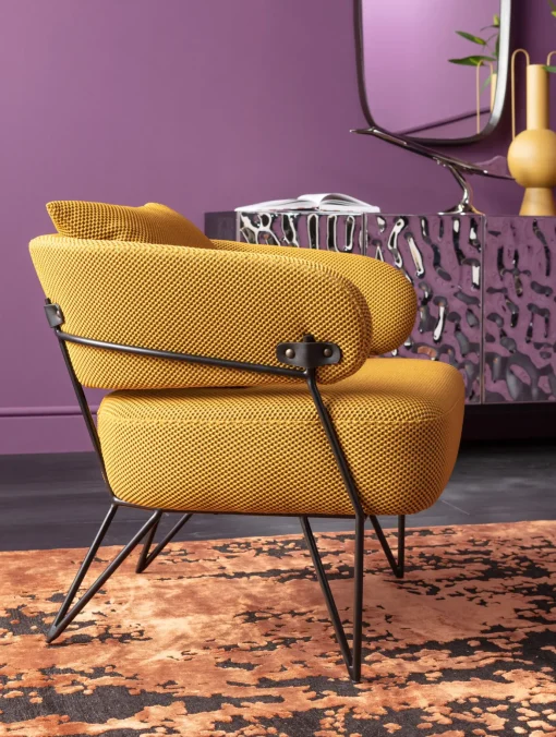 KARE Design Poltrona Peppo giallo - KARE> Poltrone