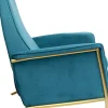 KARE Design Poltrona Relax Lazy Velluto blu - KARE> Poltrone