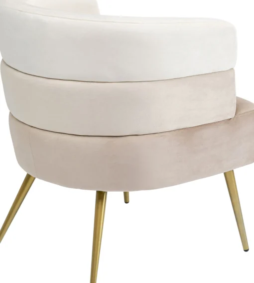 KARE Design Poltrona Sandwich crema - KARE> Poltrone