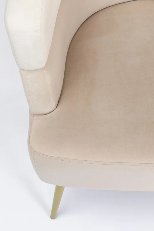 KARE Design Poltrona Sandwich crema - KARE> Poltrone